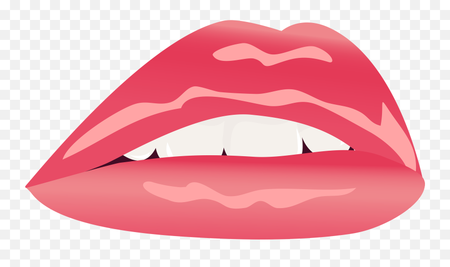 Lips Clip Art Free Kiss Clipart Images 2 Clipartandscrap - Portable Network Graphics Emoji,Lip Print Emoji