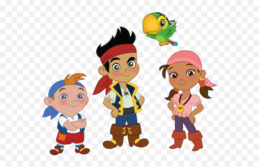 Transparent Jake And The Neverland Pirates Crew - 10 Free Hq Jake And The Neverland Pirates Characters Emoji,Pirate Hook Emoji