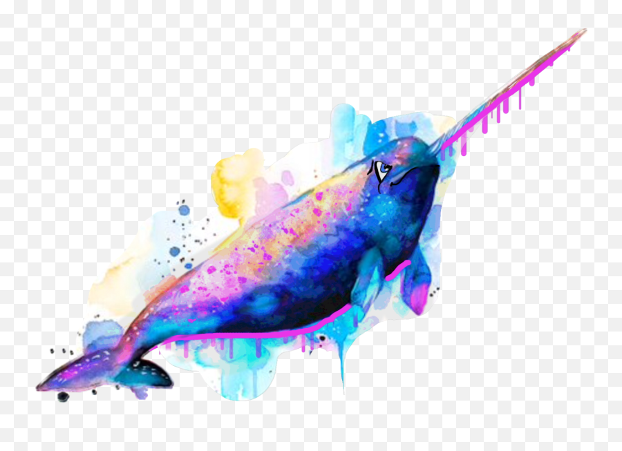 The Most Edited Narval Picsart - Narwhal Art Emoji,Narwal Emoji