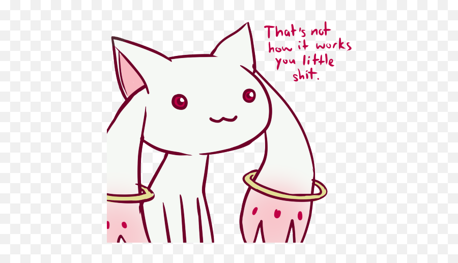 Madoka Wishes For More Wishes - Kyubey Thats Not How It Works Emoji,Emotions Kyubey