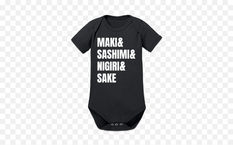 Maki Sashimi Nigiri Sake Baby Strampler - Love Hk Emoji,Facebook Emoticon Nigiri