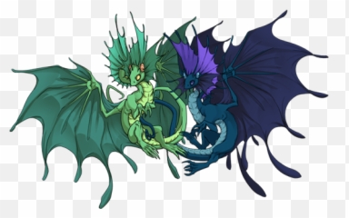 Fae Dragons - Sun Moon Dragon Emoji,Cartoon Dragon Different Emotions