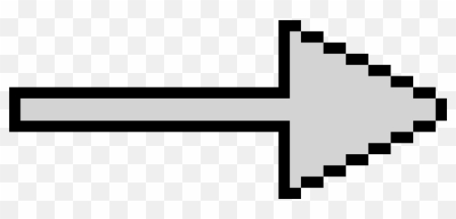 Pixel Art Gallery - Pixel Art Arrow Black And White Emoji,Japanese Emoticons Yaranaika