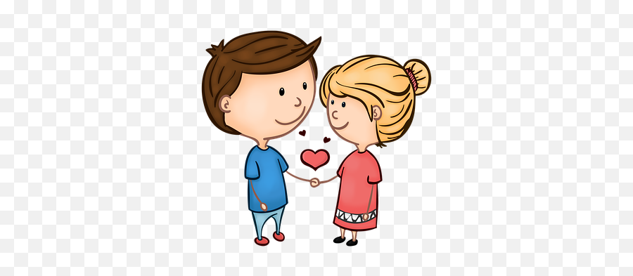 300 Free Boyfriend U0026 Couple Illustrations - Pixabay Love Clipart Black And White Emoji,Girls Holding Hands Emoji