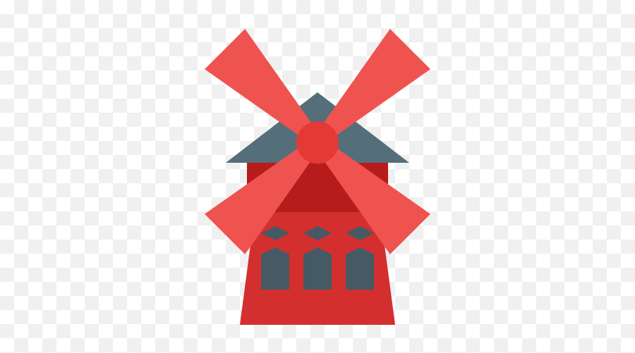 Moulin Rouge Windmill Icon - Moulin Rouge Windmill Emoji,Google Wind Emoji
