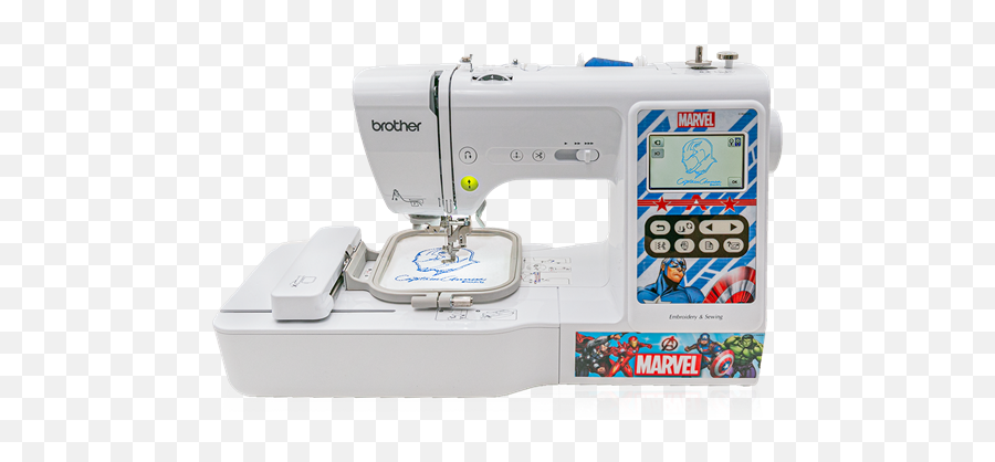 Marvel Kapow 73234a620715 U2013 The Sewing Studio Fabric Superstore - Brother Lb5000m Emoji,Emoticon Machine Embroiderydesigns