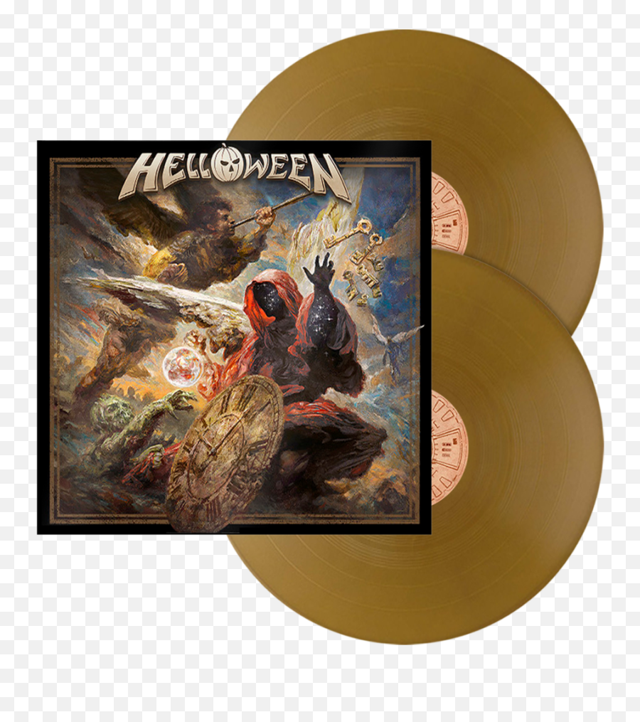 Helloween Helloween Gold Vinyl Import - Nuclear Blast Helloween Helloween Album Emoji,Spectrum Of Emotions From Fall Of The Berlin Wall