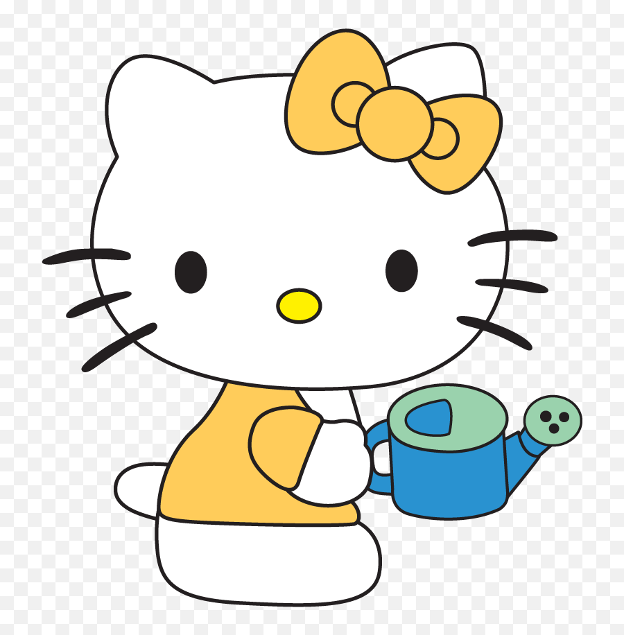 Hello Kitty Birthday Cake Topper 16 Hello Kitty - Dot Emoji,Birthday Cakr Emojis On Snapchat