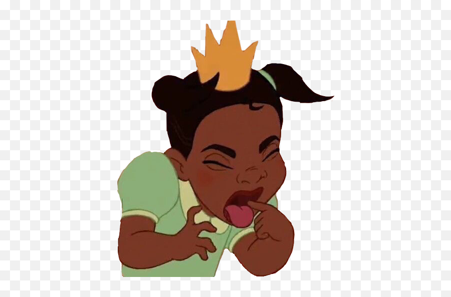 Disney Princess Tiana Sticker - Profile Pics Aesthetic Disney Emoji,Princess And The Frog Emojis