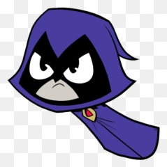 Teen Titans Go Raven Coloring Pages - Raven Teen Titans Go Png Emoji,Teen Titans Raven Emotion Scence