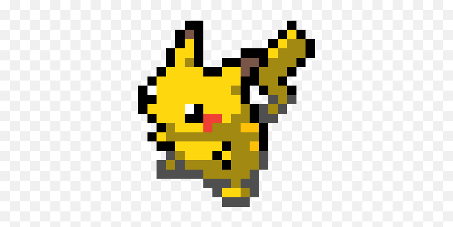 Pokémon Yellow Pikachu Sprite - Pixel Pokemon Emoji,Pokemon Emotions