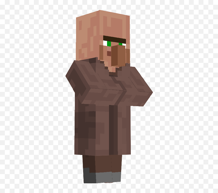 Minecraft Villager Sticker - Fictional Character Emoji,Minecraft Villager Emojis