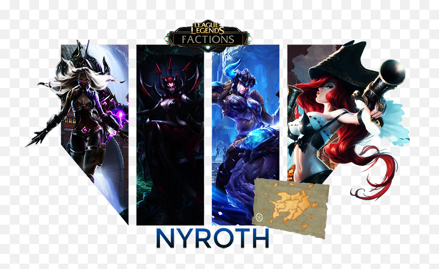 Nyroth Update 3 Not Your Hero Factions - Miss Fortune Lol Poster Emoji,Fervor- Great Warmth Of Emotion Pictures For Kids