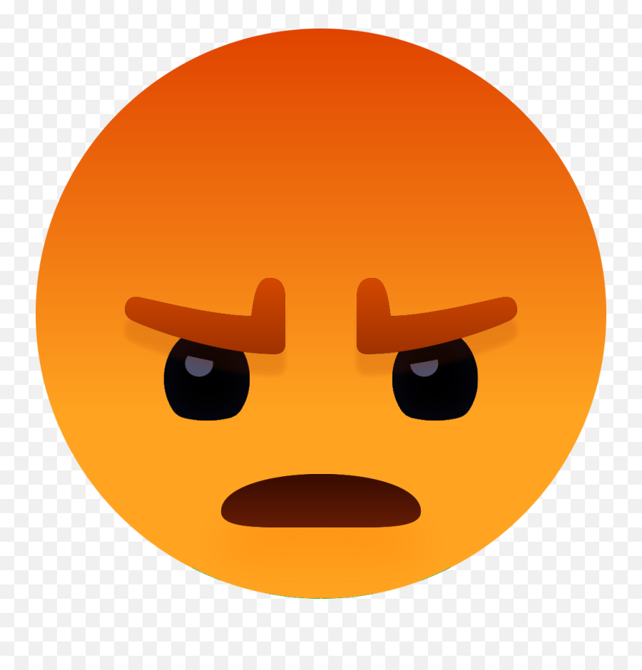 Angry Logo Icon Of Gradient Style - Available In Svg Png Angry Logo Emoji,Facebook Cry Emoticon