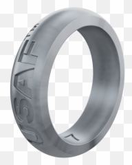 Womens Q2x Silicone Ring - Synthetic Rubber Emoji,Key And Ring Emoji