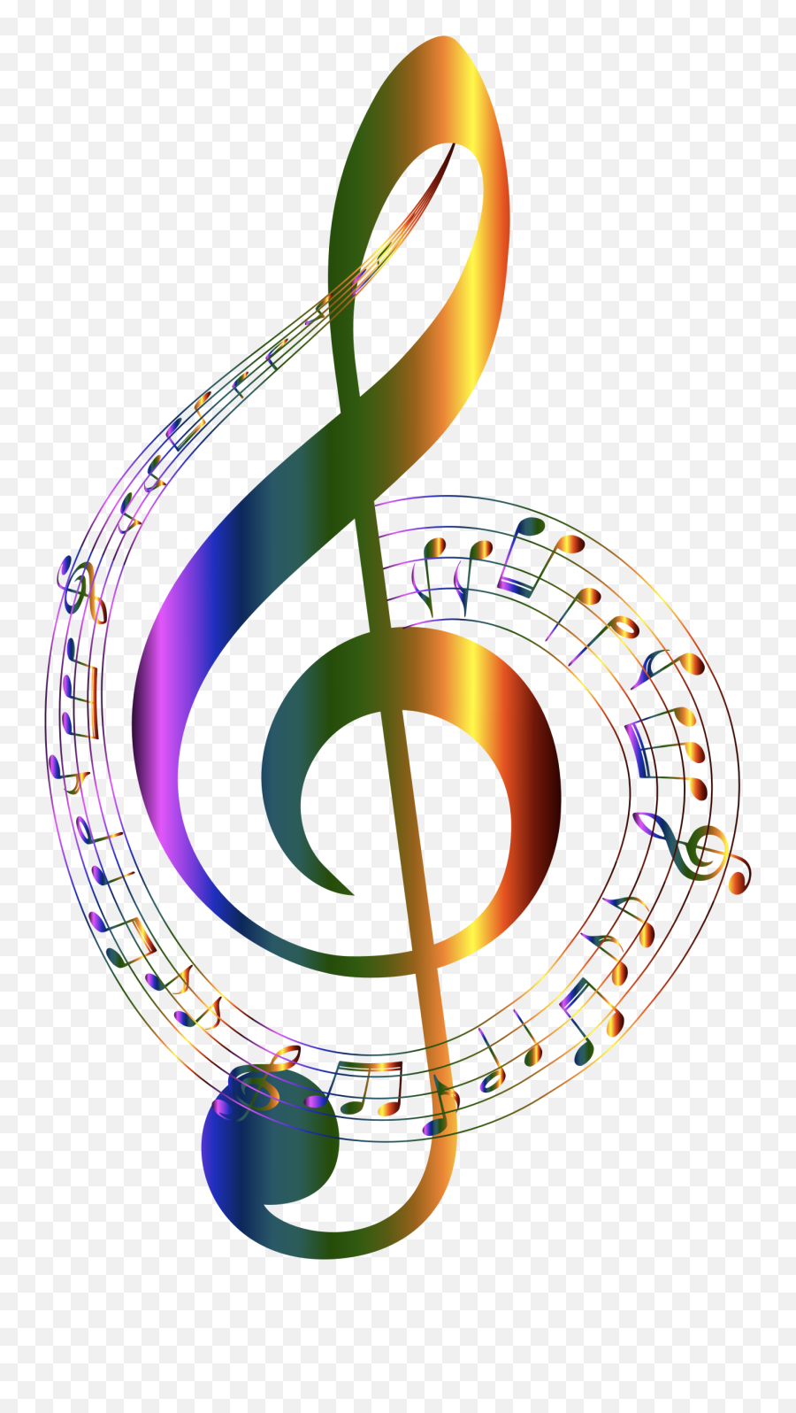 Popular And Trending Musicalnote Stickers On Picsart - Transparent Background Music Note Colorful Emoji,Song Notes Emoji
