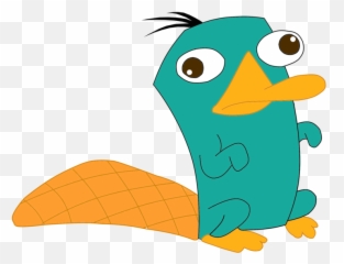 Perry The Platypus Stencil - Perry The Platypus Tail Emoji,Platypus Emoji