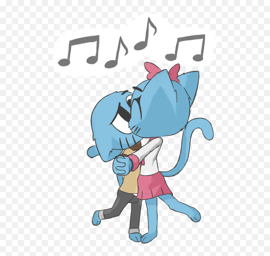 Dancey - Fictional Character Emoji,The Amazing World Of Gumball Gumball Showing His Emotions Episode