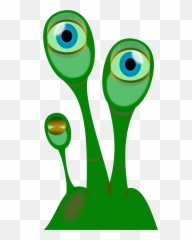 Eye Clipart Alien Eye Alien Transparent Free For Download - Alien With 2 Long Eyes Emoji,Alien Emoji Wallpaper