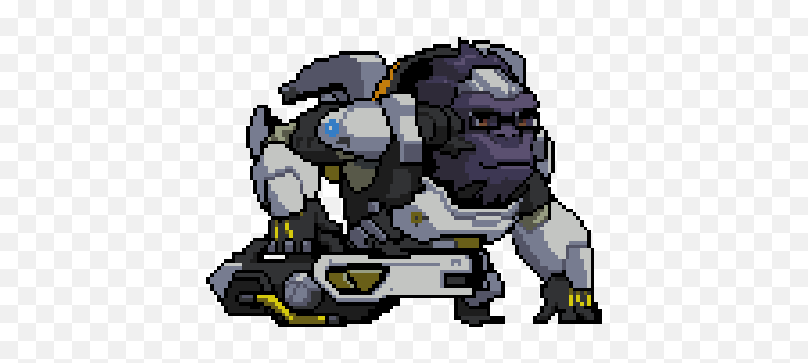 Download Hd Winston Rage Overwatch Png Png Library Library Emoji,Winston Overwatch Emoticon