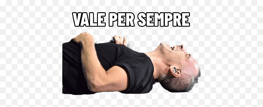 Sticker De Eros Ramazzotti - Fatigue Emoji,Musculo De Brazo Emoji Png