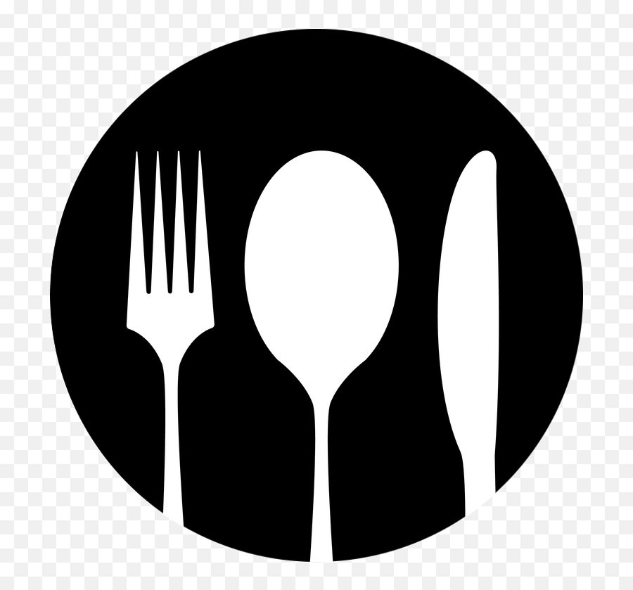 Knife Fork Spoon Clip Art - Clipart Fork Knife And Spoon Emoji,Facebook Emoji Knife And Fork