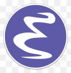 Dotfiles - Transparent Emacs Logo Emoji,Alpha Phi Emojis
