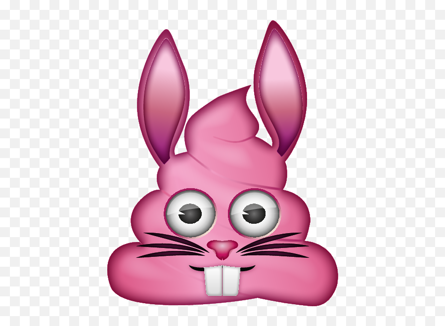 Emoji U2013 The Official Brand Pink Poo Rabbit - Pink Bunny Emoji,Bunny Emoji
