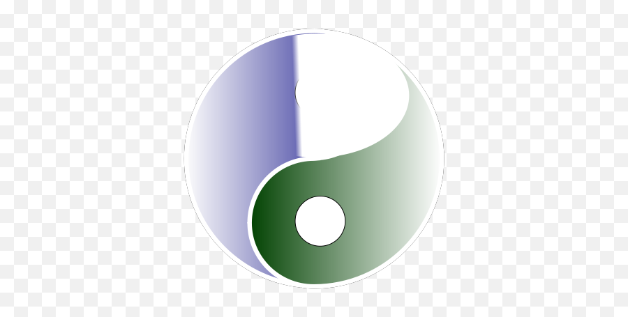 Extra Large Of Yin Yang Blue U0026 Green Png Svg Clip Art For - Vertical Emoji,Yinyang Emoji