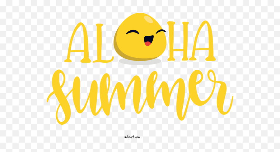 Nature Smiley Emoticon Logo For Summer - Summer Clipart Emoji,Smiling Emoticon