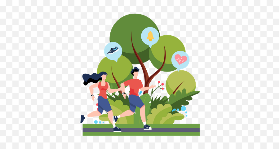 Premium Man Doing Jogging 3d Illustration Download In Png Emoji,Running Out Door Emoji