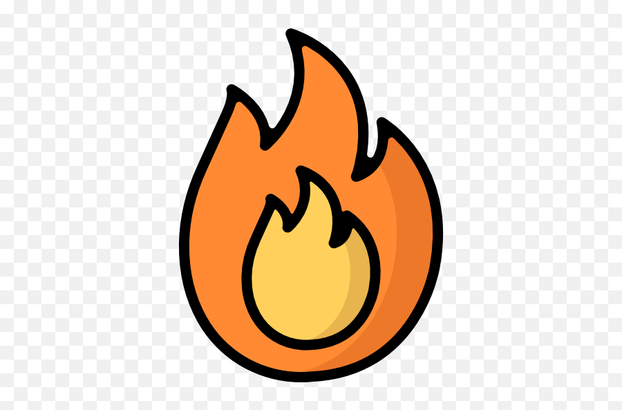 Fire - Free Nature Icons Emoji,Fire Emoji Vector