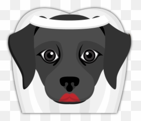 Black Labrador Emoji - Pointing Dog,Jiff Emoji