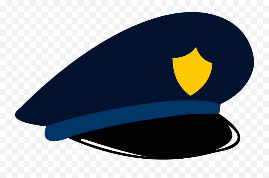 Police Cap Police Hat Cap Drawing Police - Police Officer Hat Vector Emoji,Cap Emoji