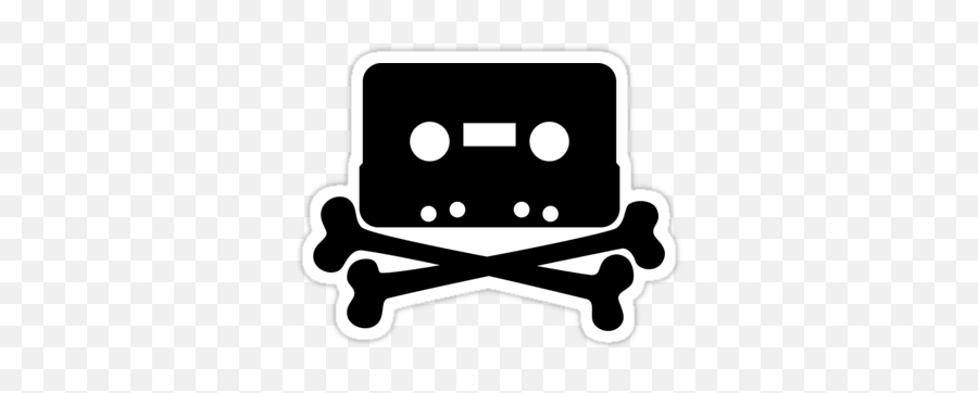 Pirates Of The Internets Stickers And T - Shirts U2014 Devstickers Home Taping Is Killing Music Emoji,Pirate Flag Emoji