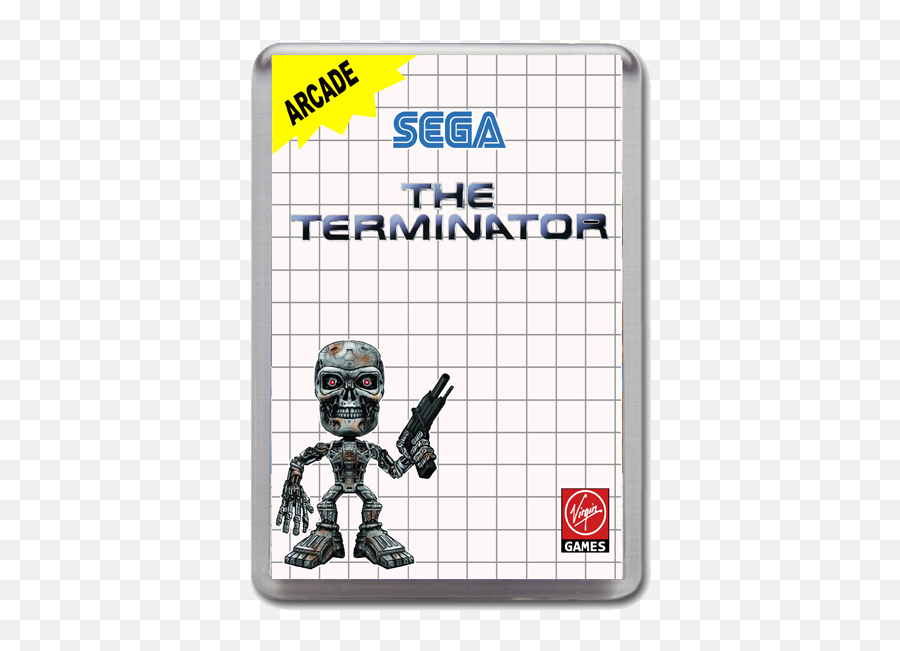 Terminator Custom Sega Master System - Terminator Emoji,Terminator Emoticon