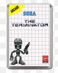 Terminator Custom Sega Master System - Terminator Emoji,Terminator Emoticon