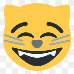 Smiling Cat Emoji Transparent Png - Stickpng Cat Emoji Transparent Background,Screaming Emoji