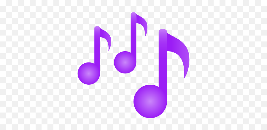 Png Notas Musicales Moradas Png Emoji,Emoticons Notas Musicais