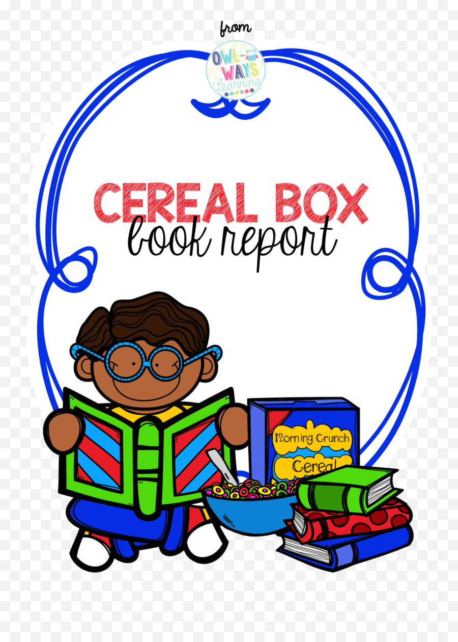 It Is My Cereal Box Book Report You Can Read More About - Anchor Charts Ask And Answer Questions About Key Details In A Text Emoji,Emoji In Cereal