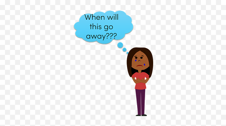 Mindfulness - Girly Emoji,Pain Emotion Cartoon