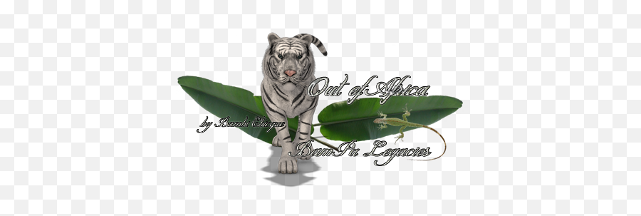 Out Of Africa Bampu Legacies Of Secondlife - Bengal Tiger Emoji,Wildebeest Animated Emoticon