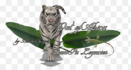 Out Of Africa Bampu Legacies Of Secondlife - Bengal Tiger Emoji,Wildebeest Animated Emoticon