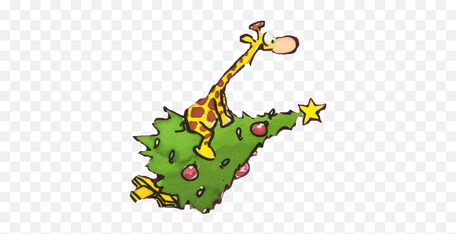 Knipooggif Photo By Mysterial Giraffe Pictures Giraffe - Kerstkaart Leendert Jan Vis Emoji,Giraffe Emoji