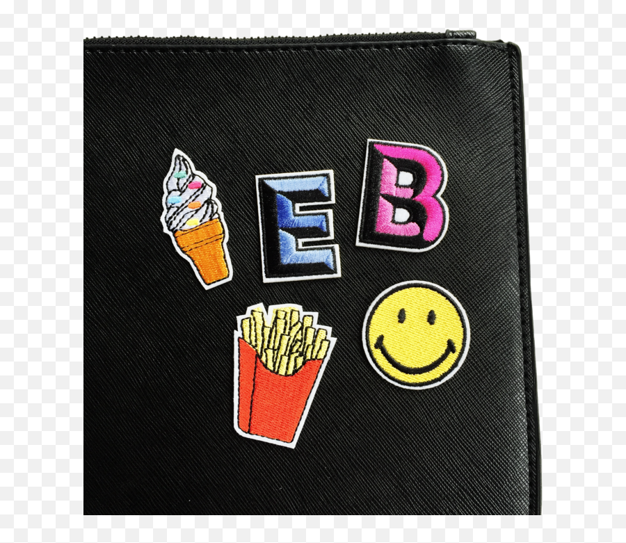 Sticker Patch Kiss My Patch - Happy Emoji,French Girl Emoticon