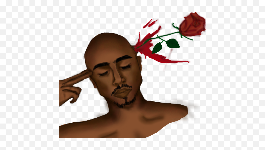 2pac Tupac Hiphop Freetoedit Image - No Expression Emoji,2pac Emoji