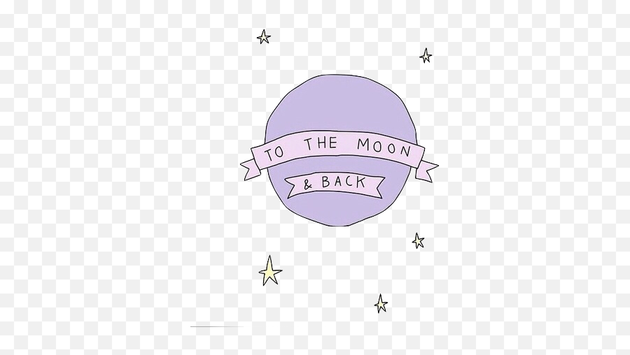 Moon And Back Tumblr Transparent - Love You To The Moon And Back Transparent Background Emoji,I Lopve You To The Moon And Back In Emojis