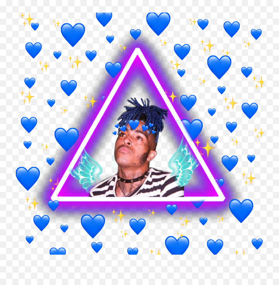 Xxxtentacion Love You X Sticker - 30 Seconds To Mars Triangle Emoji,Xxxtentacion Emoji
