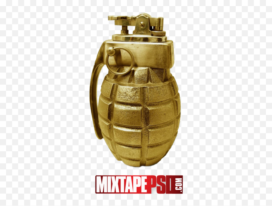 Gold Grenade - Golden Grenade Emoji,Grenade Emoji 256x256