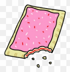 Poptart Cute Strawberry Sticker - Cartoon Pop Tart Png Emoji,Poptart Emoji